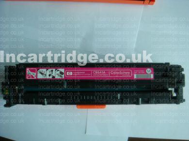 HP No CB542A Magenta Toner Reman Cartridge.