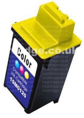 LexNo120/ 15M0120 Tri-Color. Fully reman cartridge.